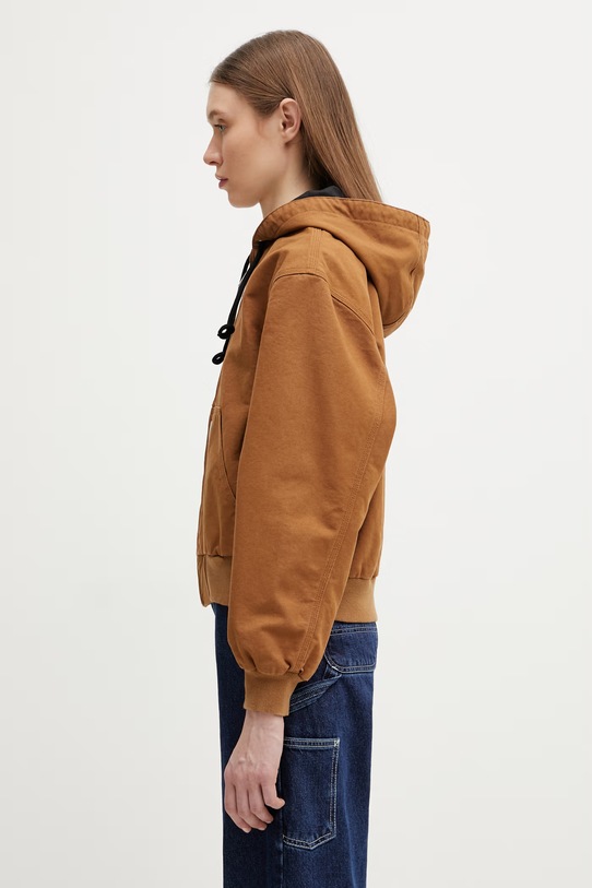 Carhartt WIP W' OG Active Jacket kurtka damska bawełniana I034321.HZ02 brązowy SS26