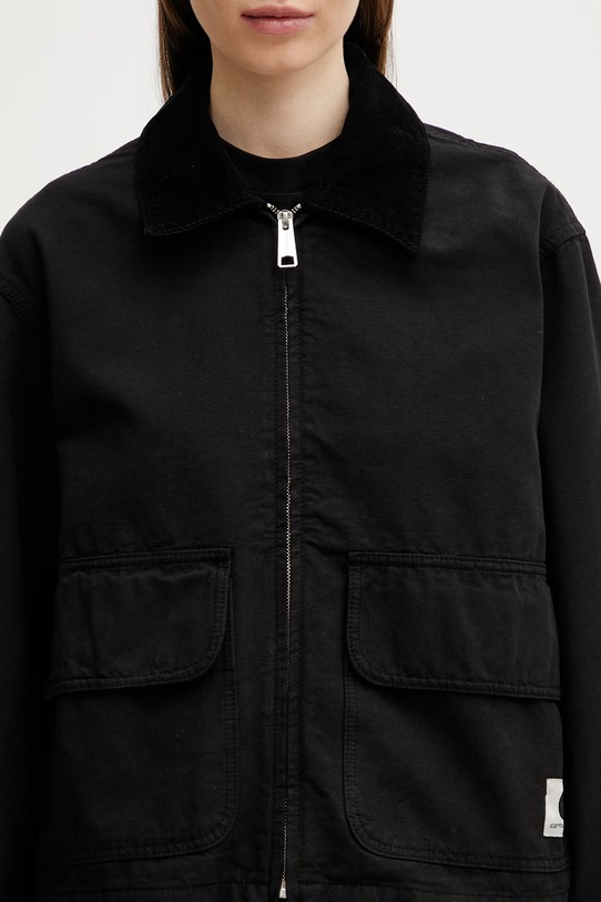 Carhartt WIP W' Prescott Jacket kurtka przejściowa damska bawełniana czarny I036512.00EGD