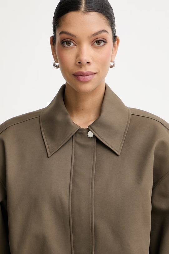 La Mania krótka kurtka damska bawełniana z elastanem GLASGOW zielony GLASGOW