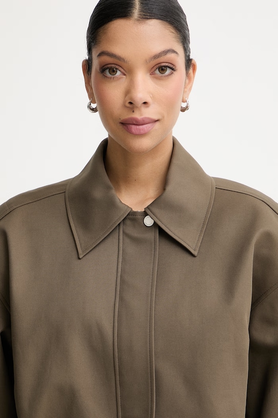 La Mania krótka kurtka damska bawełniana z elastanem GLASGOW zielony GLASGOW