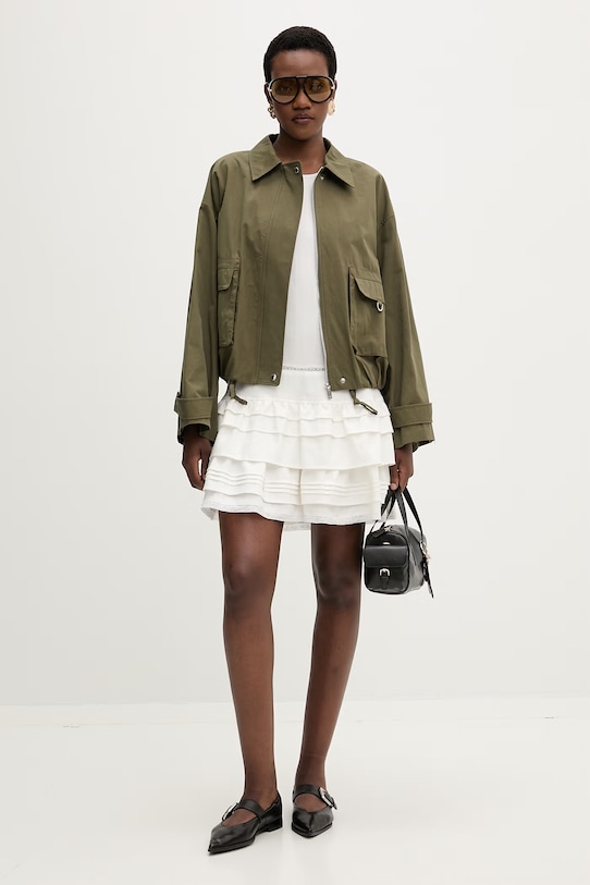 Isabelle Blanche kurtka damska bawełniana IS26SS.J059.T006 zielony SS26