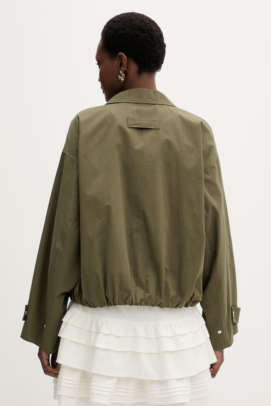 Odzież Isabelle Blanche kurtka damska bawełniana IS26SS.J059.T006 zielony