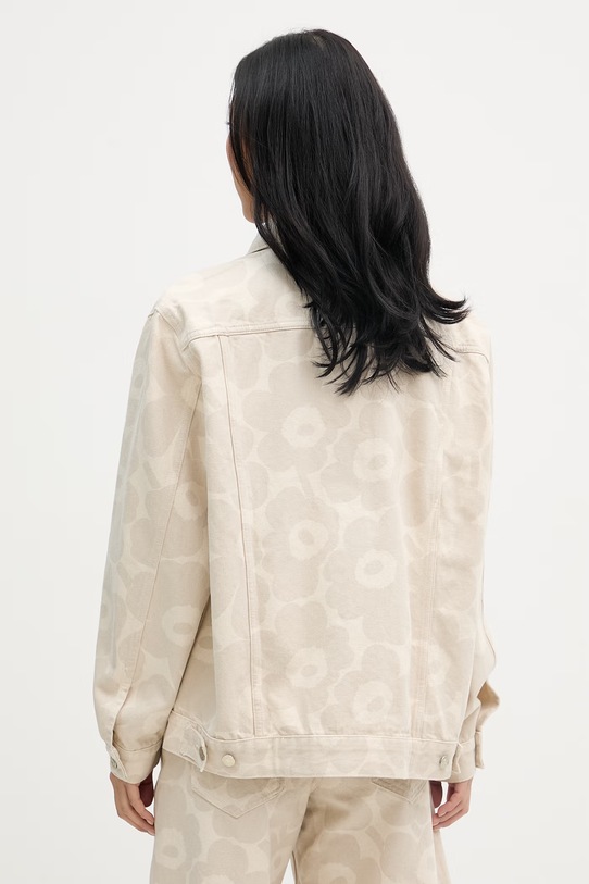 Îmbrăcăminte Marimekko jachetă pentru femei, din denim 095430 bej