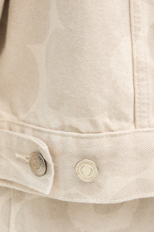 Marimekko jachetă pentru femei, din denim 095430 bej