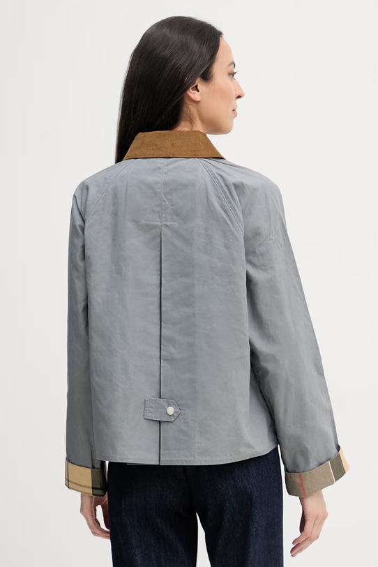 Îmbrăcăminte Barbour geacă de tranziție pentru femei, din bumbac Catlin LCA0392 gri