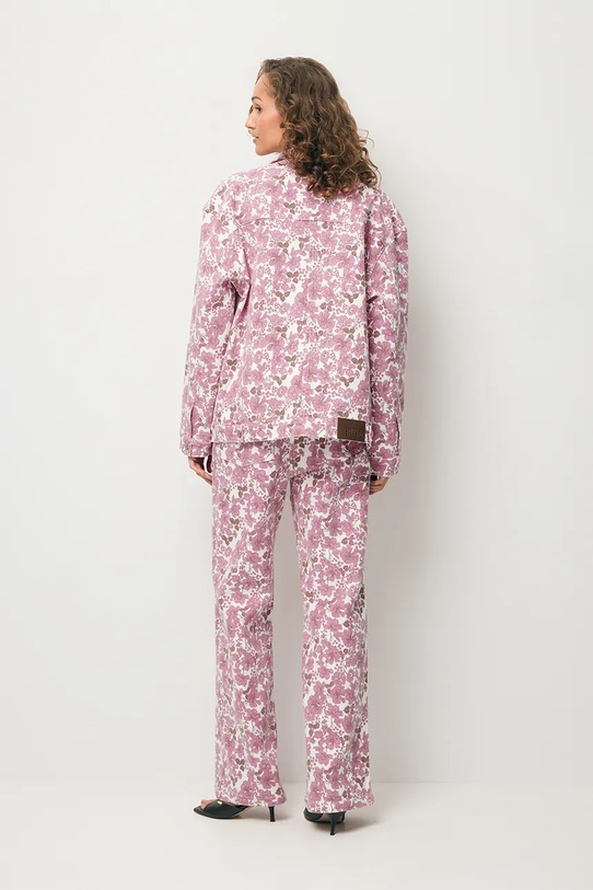 Oblačila BIZUU jakna ženska denimasta PRINSA PRINSA.ROZOWY roza