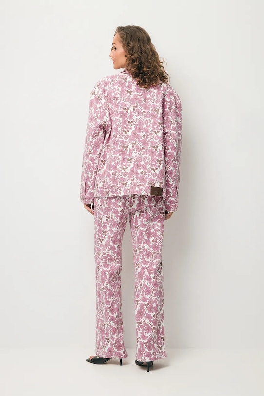 Oblačila BIZUU jakna ženska denimasta PRINSA PRINSA.ROZOWY roza