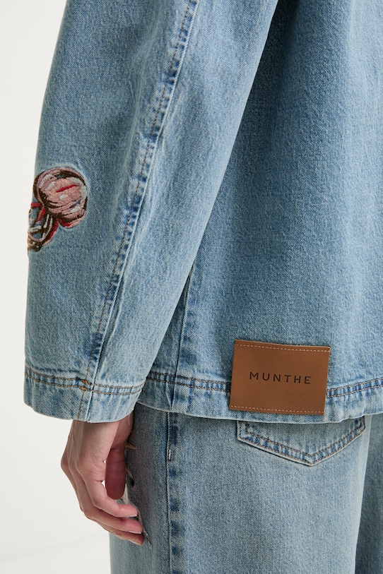 MUNTHE джинсова куртка жіноча BRAULIA блакитний 261152526187