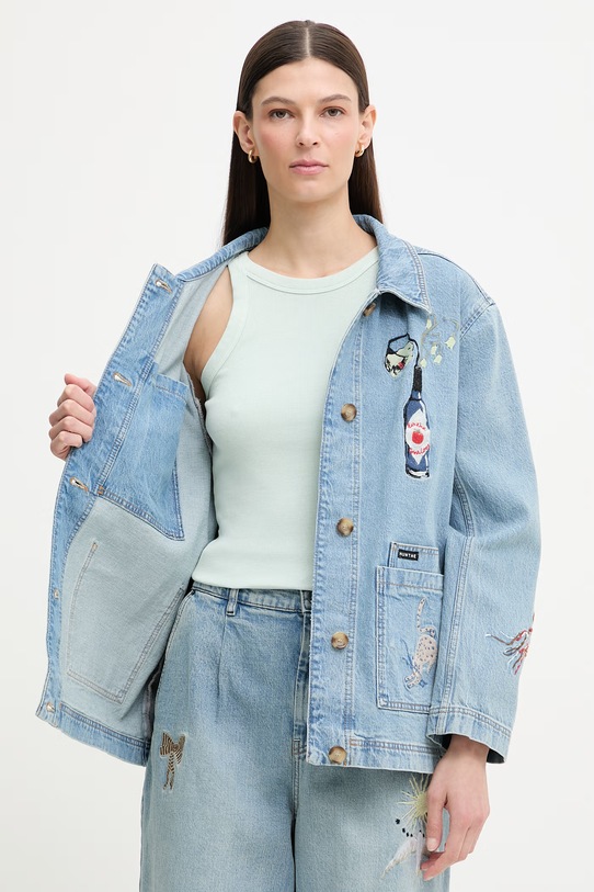 MUNTHE kurtka jeansowa damska BRAULIA 261152526187