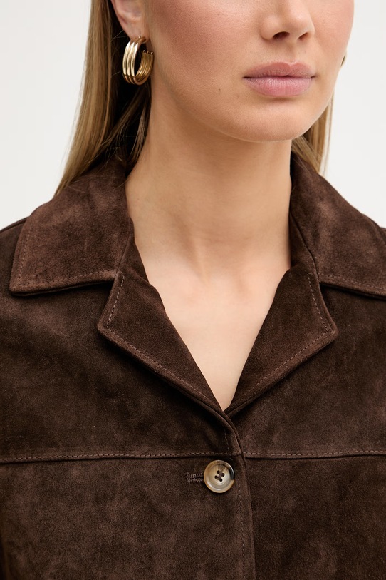 ViCOLO коротка куртка жіноча шкіряна TAB0174 коричневий