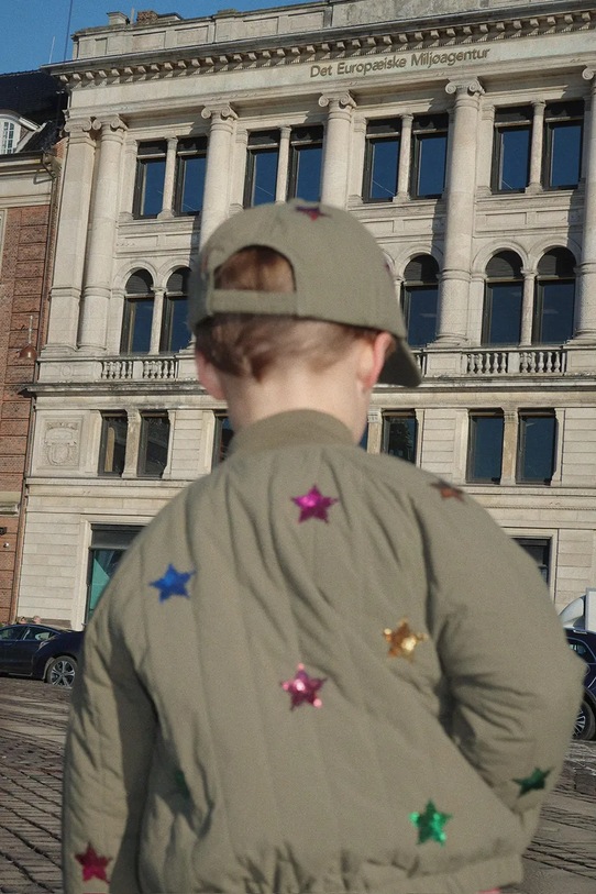 Konges Sløjd kurtka bomber dziecięca JUNO SEQUIN BOMBER JACKET KS104321.PreSpring