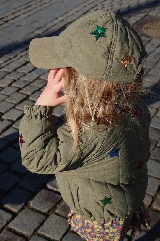 Konges Sløjd kurtka bomber dziecięca JUNO SEQUIN BOMBER JACKET KS104321.PreSpring