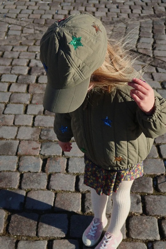 Konges Sløjd kurtka bomber dziecięca JUNO SEQUIN BOMBER JACKET KS104321.PreSpring