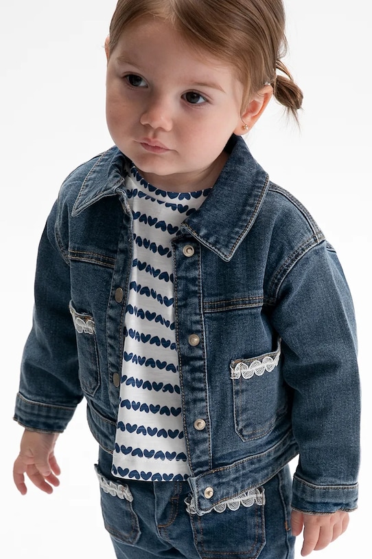 Παιδικό μπουφάν Mayoral 1490.4H.Baby.PPY2 σκούρο μπλε