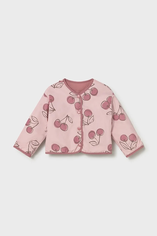 Dječja dvostrana jakna Mayoral roza 1493.4G.Baby.PPY2