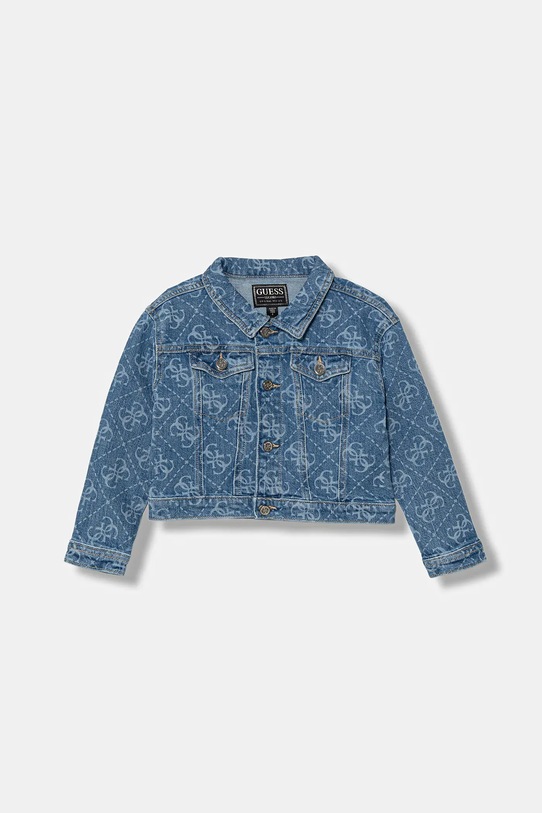 Guess geacă de blugi pentru copii necaptusit albastru K6RL06.D5FM0.PPY2