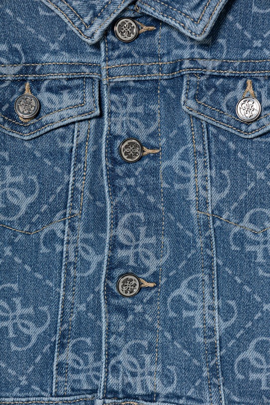 Fete Guess geacă de blugi pentru copii K6RL06.D5FM0.PPY2 albastru