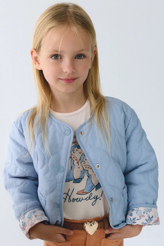 Otroška dvostranska jakna Mayoral 3452.6E.Mini.PPY2