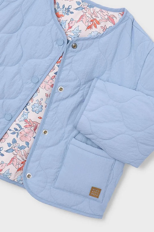 Otroška dvostranska jakna Mayoral 3452.6E.Mini.PPY2 modra