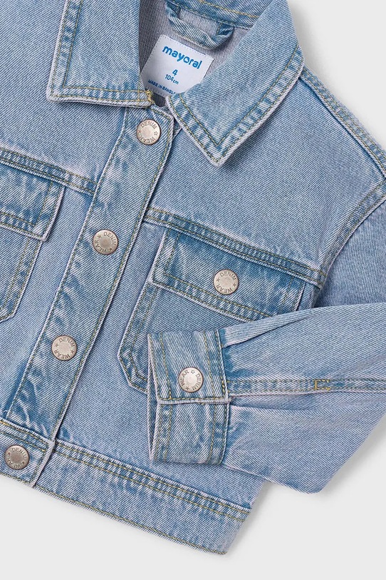Mayoral kurtka jeansowa dziecięca niebieski 3454.6E.Mini.PPY2
