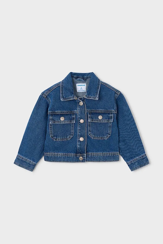Mayoral geacă de blugi pentru copii necaptusit bleumarin 3454.6E.Mini.PPY2
