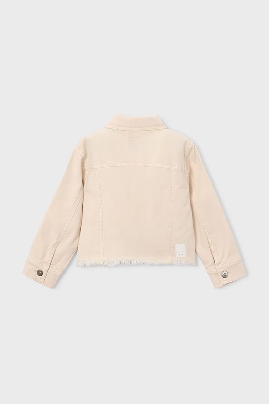 Mayoral geacă de blugi pentru copii 3455.6H.Mini.PPY2 bej SS26