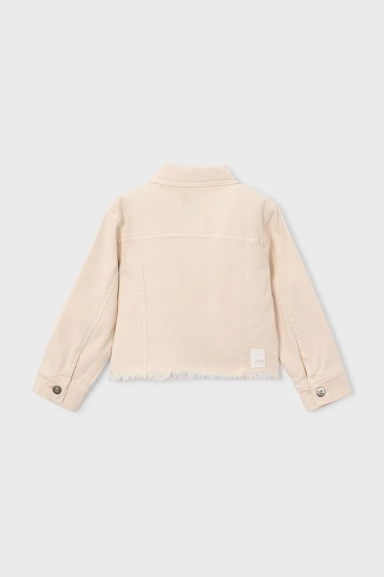 Mayoral geacă de blugi pentru copii 3455.6H.Mini.PPY2 bej SS26