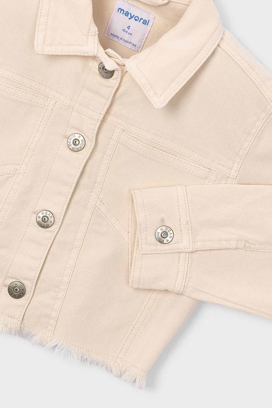 Fete Mayoral geacă de blugi pentru copii 3455.6H.Mini.PPY2 bej