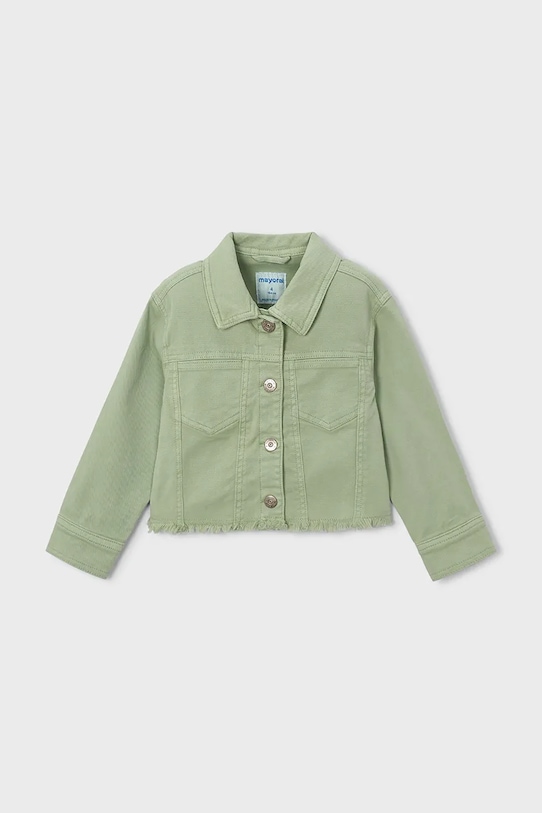 Mayoral gyerek farmerkabát nem bélelt zöld 3455.6H.Mini.PPY2
