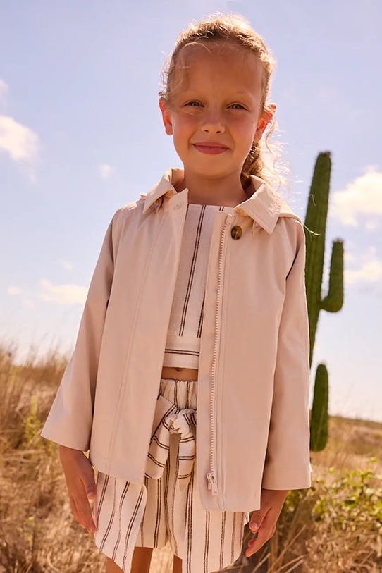 Mayoral kurtka dziecięca pozostałe beżowy 3458.6F.Mini.PPY2