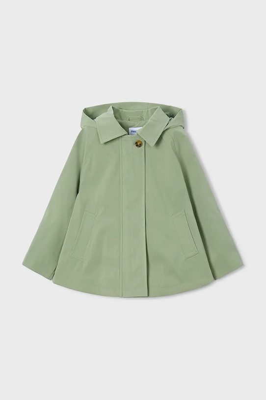 Mayoral kurtka dziecięca 3458.6F.Mini.PPY2 zielony SS26