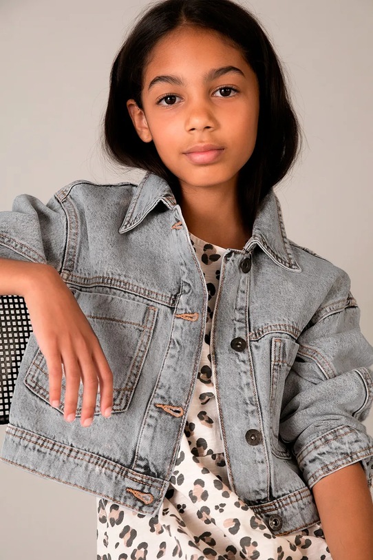 Mayoral geacă de blugi pentru copii 6406.8C.Junior.PPY2 gri