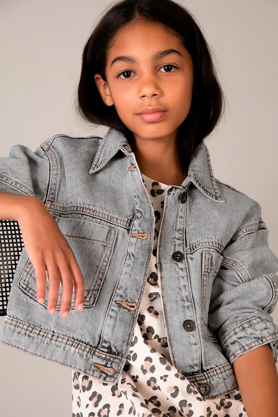 Mayoral geacă de blugi pentru copii 6406.8C.Junior.PPY2 gri