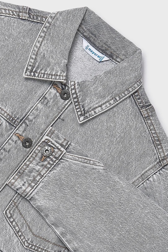 Mayoral geacă de blugi pentru copii gri 6406.8C.Junior.PPY2