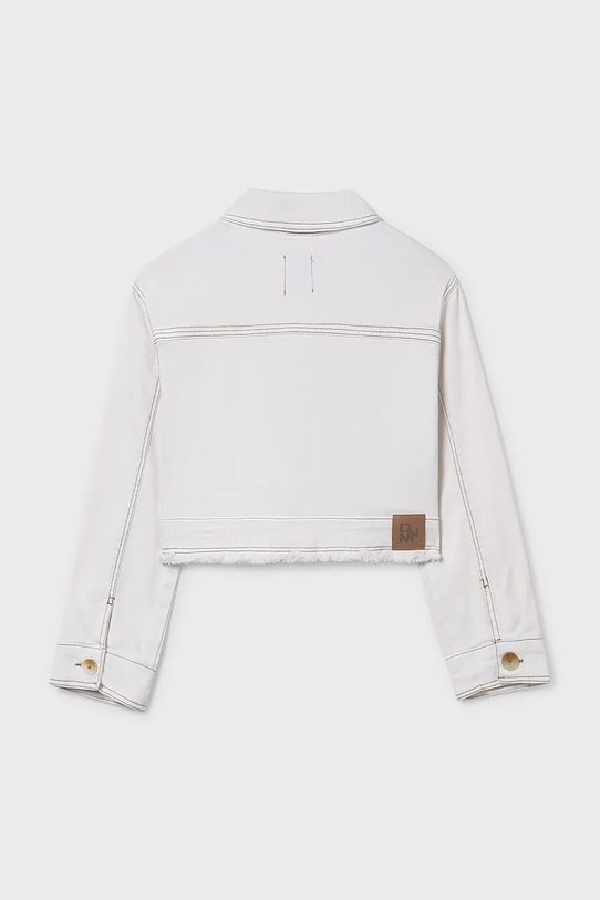 Djevojčice Dječja jakna Mayoral 6407.8F.Junior.PPY2 bijela