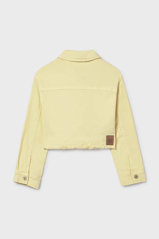 Fete Mayoral geacă copii 6407.8F.Junior.PPY2 galben