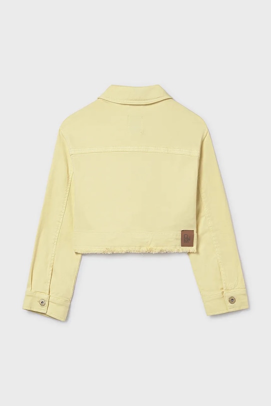 Fete Mayoral geacă copii 6407.8F.Junior.PPY2 galben