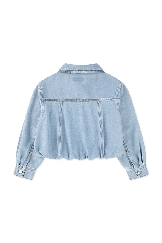 Dziewczynka Levi's kurtka jeansowa dziecięca BUBBLE TRUCKER 4EP789 niebieski