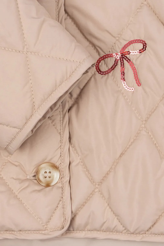 Otroška jakna Konges Sløjd FLORA SEQUIN JACKET KS104811.PPY2 roza