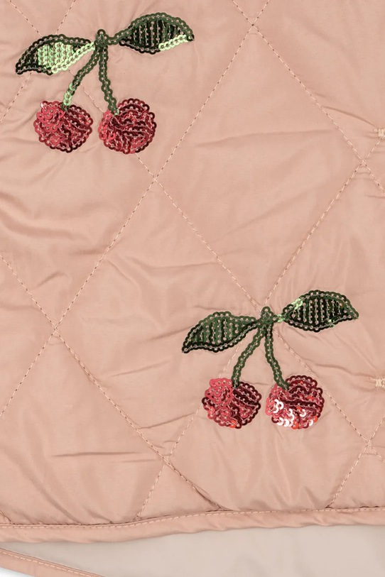 Konges Sløjd kurtka dziecięca FLORA SEQUIN JACKET KS104811.PPY2