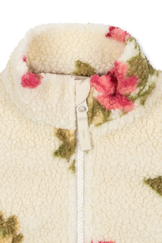 Konges Sløjd kurtka dziecięca JODY TEDDY JACKET GRS beżowy KS104868.G.PPY2