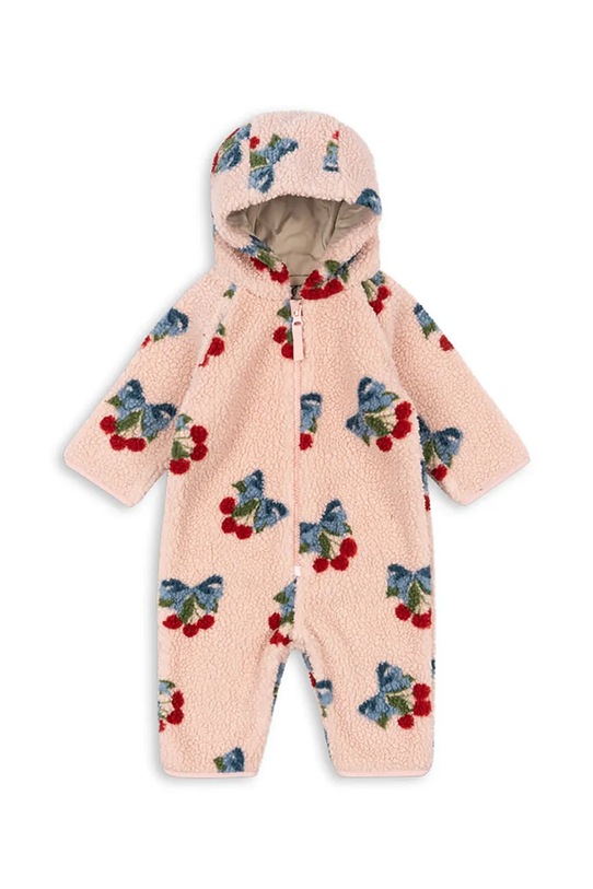 Konges Sløjd kombinezon niemowlęcy JODY TEDDY ONESIE GRS pozostałe różowy KS104869.PPY2