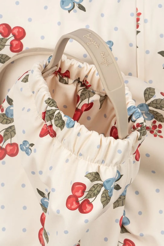 Konges Sløjd spodnie i kurtka dziecięca RAINY PALME SET GIRL KS105050.PPY2