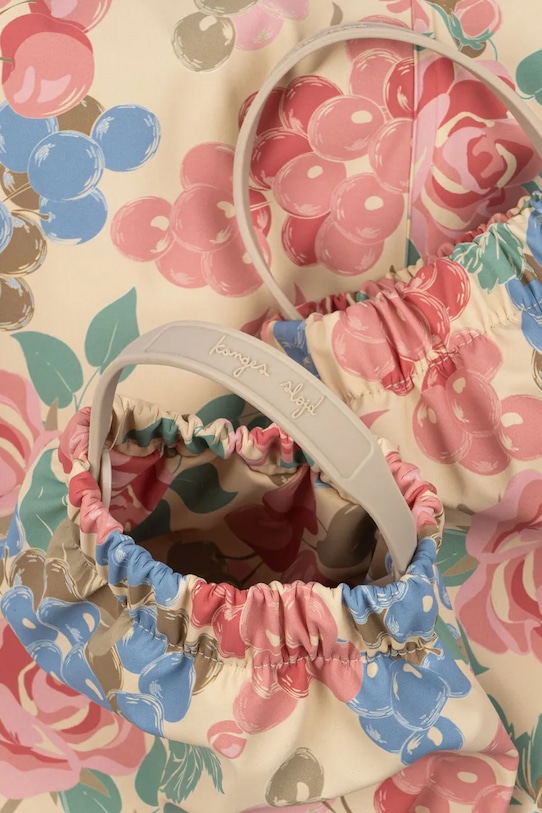 Konges Sløjd spodnie i kurtka dziecięca RAINY PALME SET GIRL KS105050.PPY2