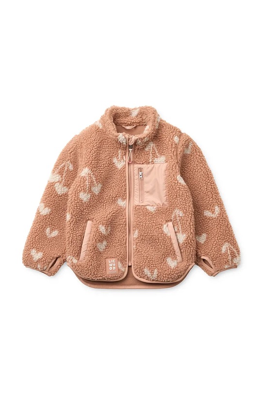 Παιδικό μπουφάν Liewood Nolan Pile Jacket LW19877.G.PPY2 ροζ SS26
