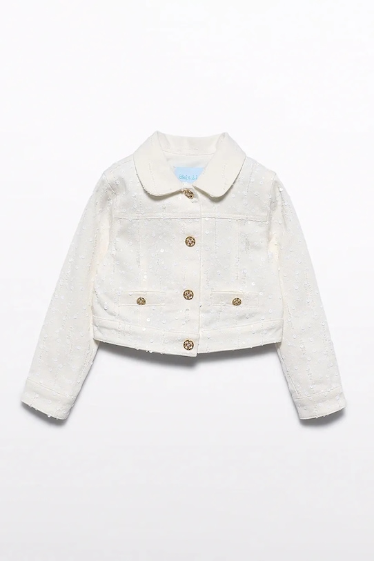 Dječja jakna Abel&Lula 5395.1.Mini.PPY2 bijela SS26