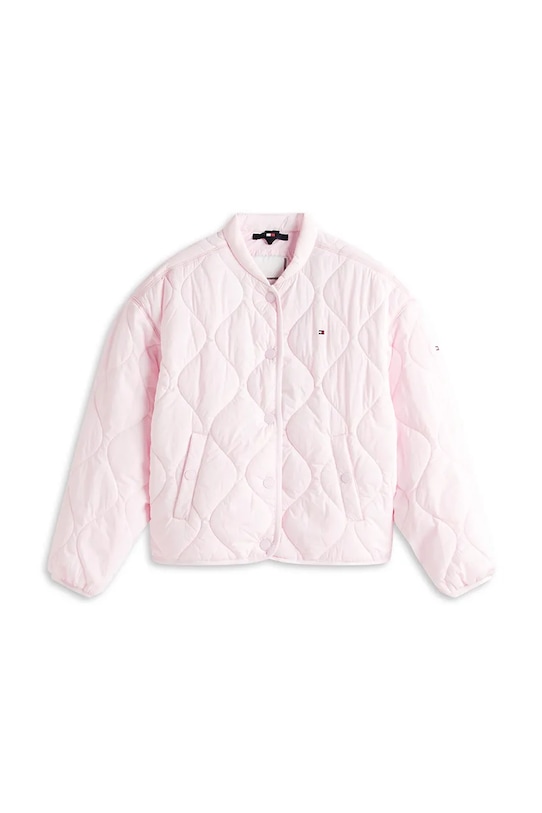 Tommy Hilfiger prešita jakna otroška KG0KG09373.128.176.PPY2 roza SS26