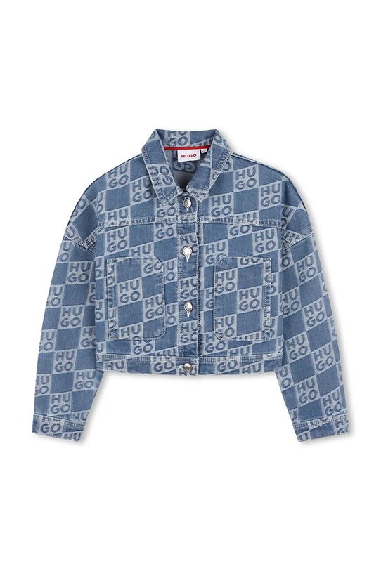 Детская джинсовая куртка HUGO G01053.156.162 голубой SS26