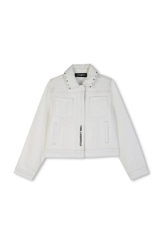 Otroška jeans jakna Karl Lagerfeld Drugo bela Z31133.114.150