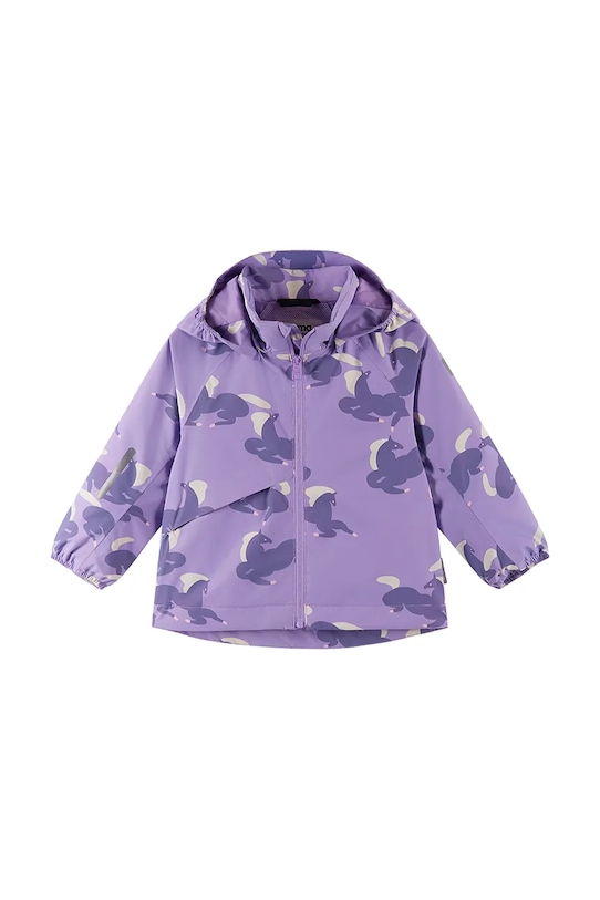 Reima kurtka przeciwdeszczowa dziecięca Soukka 5100429B.PPY2 fioletowy SS26